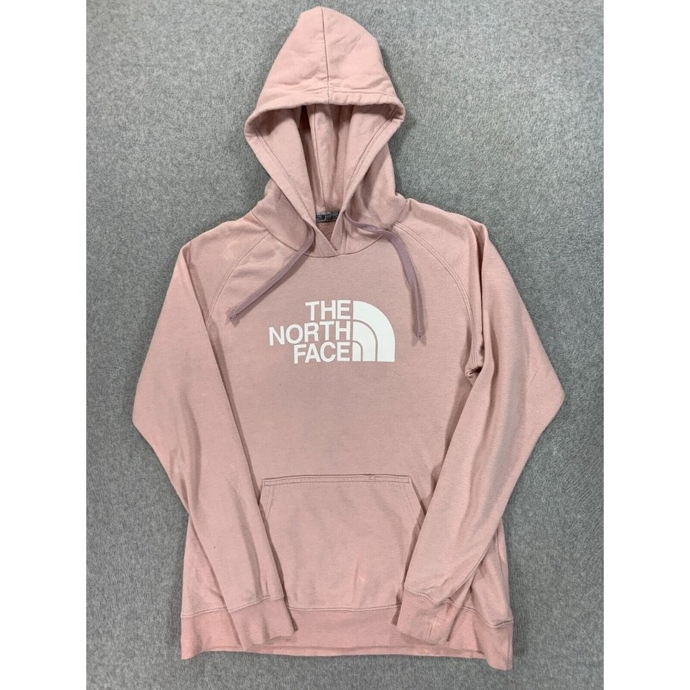 The North Face Half Dome Cotton Blend Hoodie‎ Sweatshirt (Women's Medium) Pink